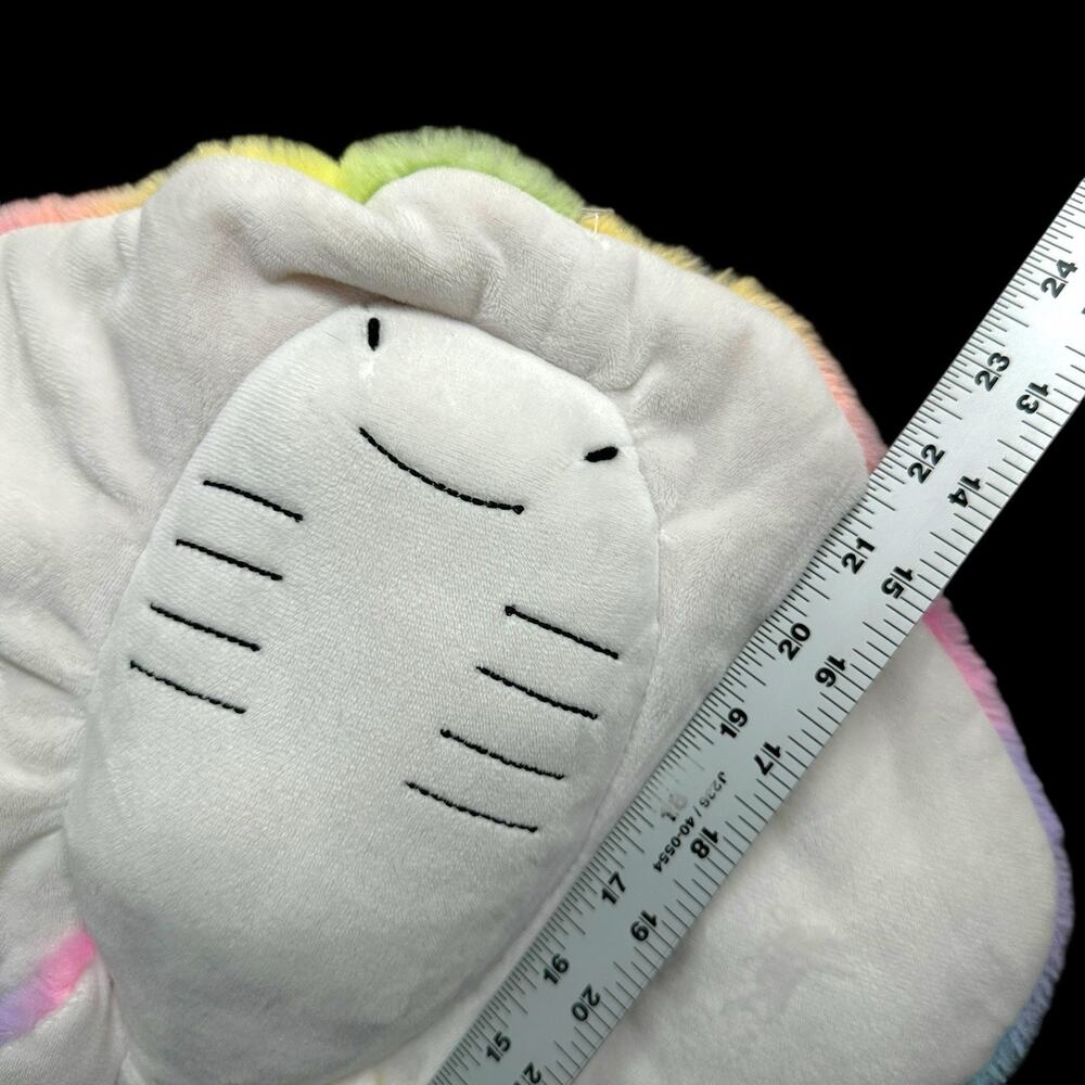 Fiesta Stingray Herbert 22 In Plush Toy Soft Pastel Rainbow Tie-dye Long Tail